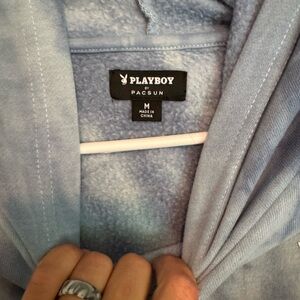 Playboy x PacSun Blue Hoodie
